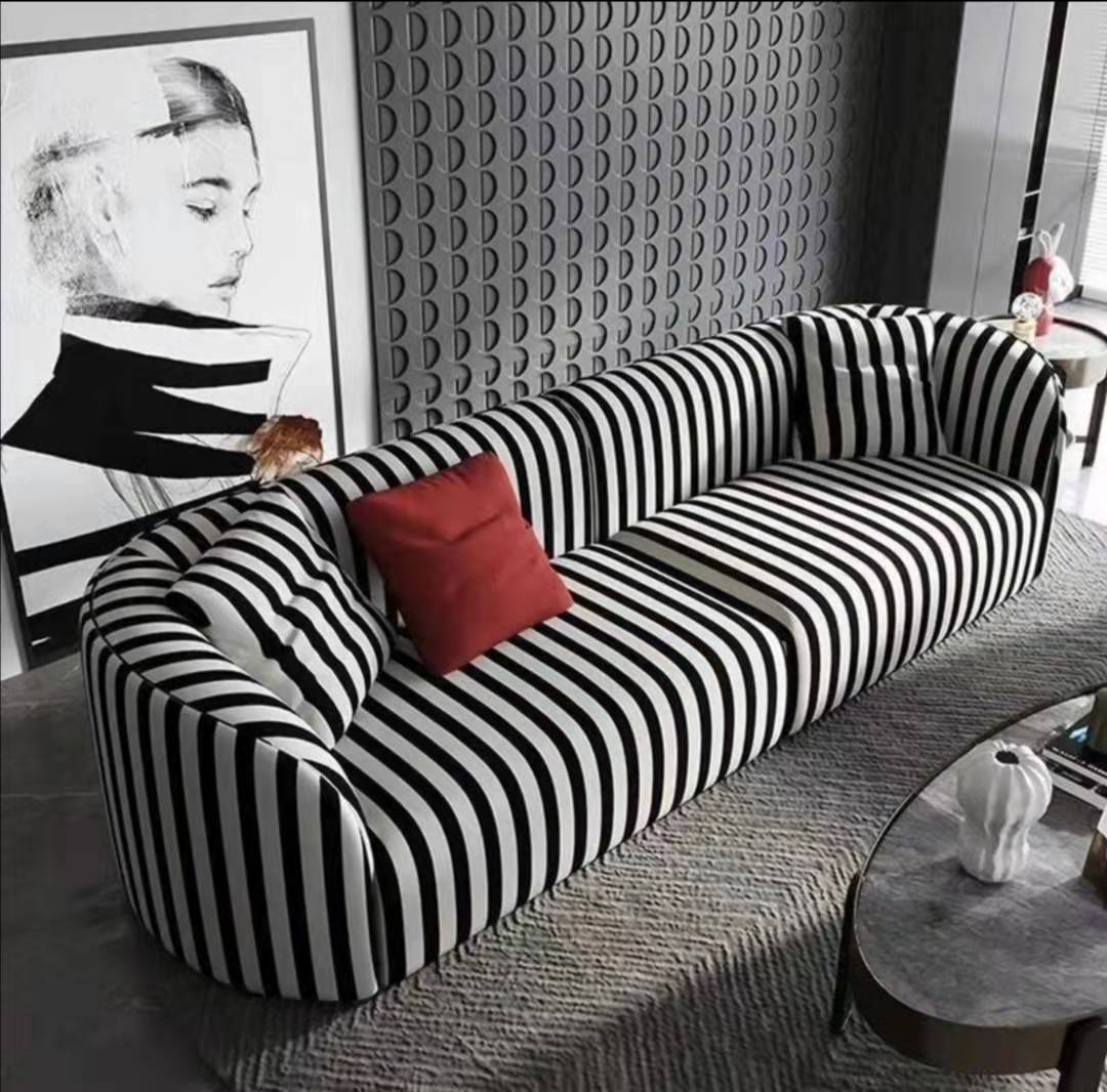 Black And White Striped Sofa Bed Matttroy