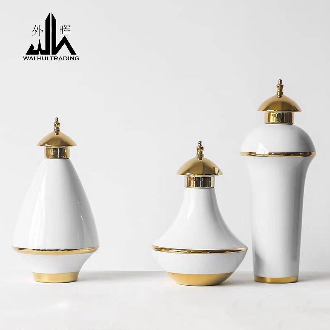 Simple European new ceramic vase Nordic modern home decoration