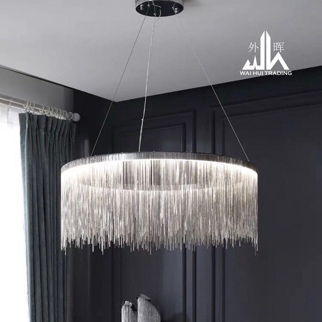 Luxury living room chandelier modern minimalist dining room lamp