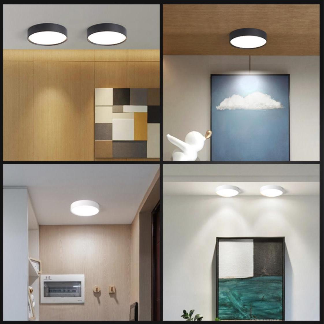 Downlight open-mounted living room punch-free ownerless led ceiling lamp spotlights