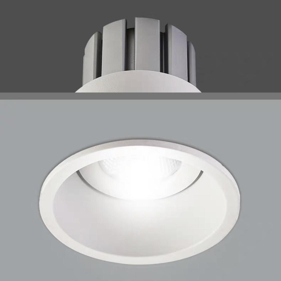Embedded LED spotlights led ceiling lights in living room without main lights anti-glare cob spotlights