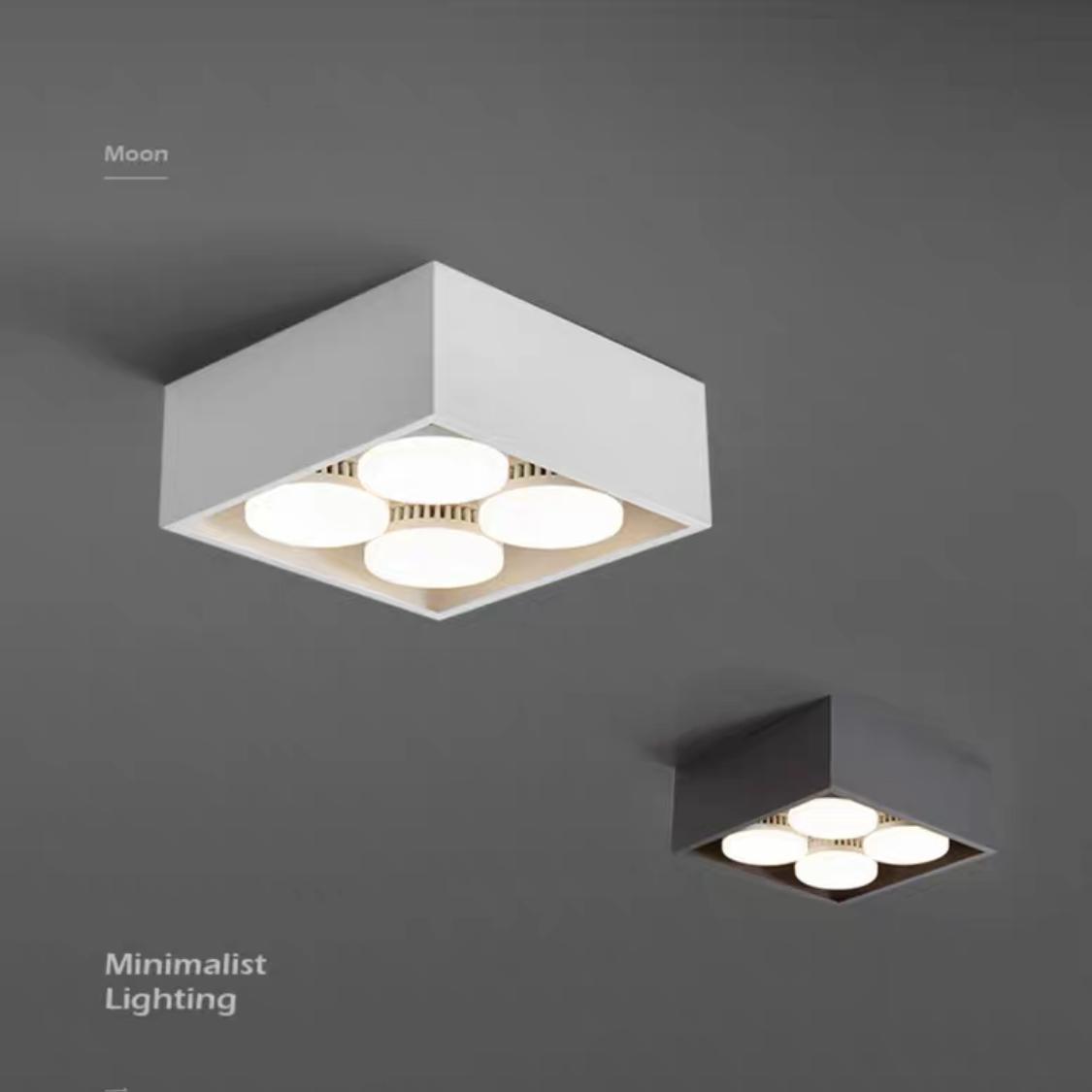 Living room ownerless lamp square box lamp bright downlight Geshan spotlights