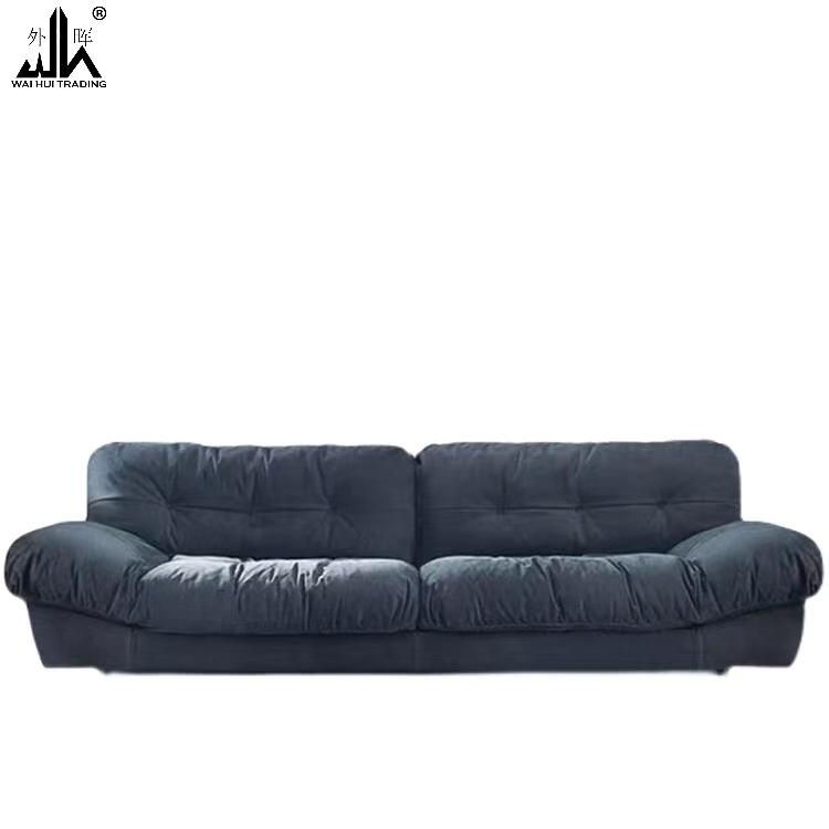 Yunduo sofa Italian minimalist frosted technology cloth super soft down light luxury.