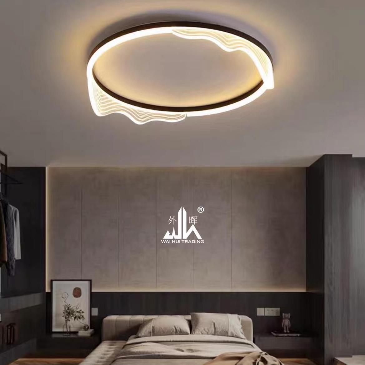 Luxury light in the bedroom Nordic lamps simple modern led ceiling lamps