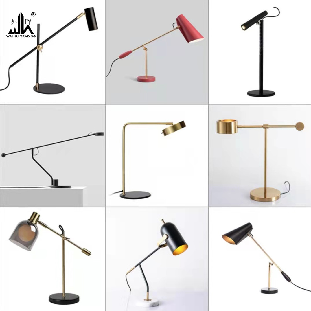 Personalized iron table lamp