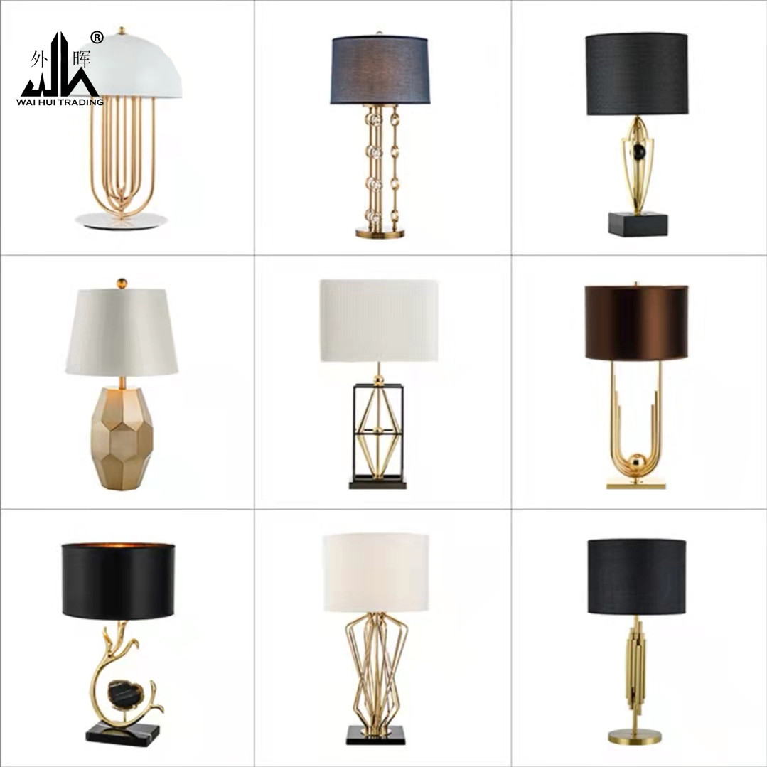 Design sense light luxury desk lamp