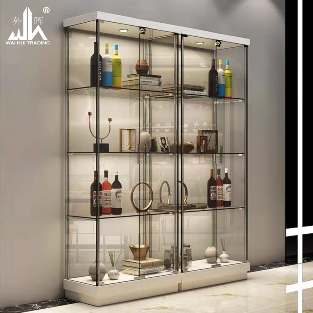 Modern simplicity of wine cabinet