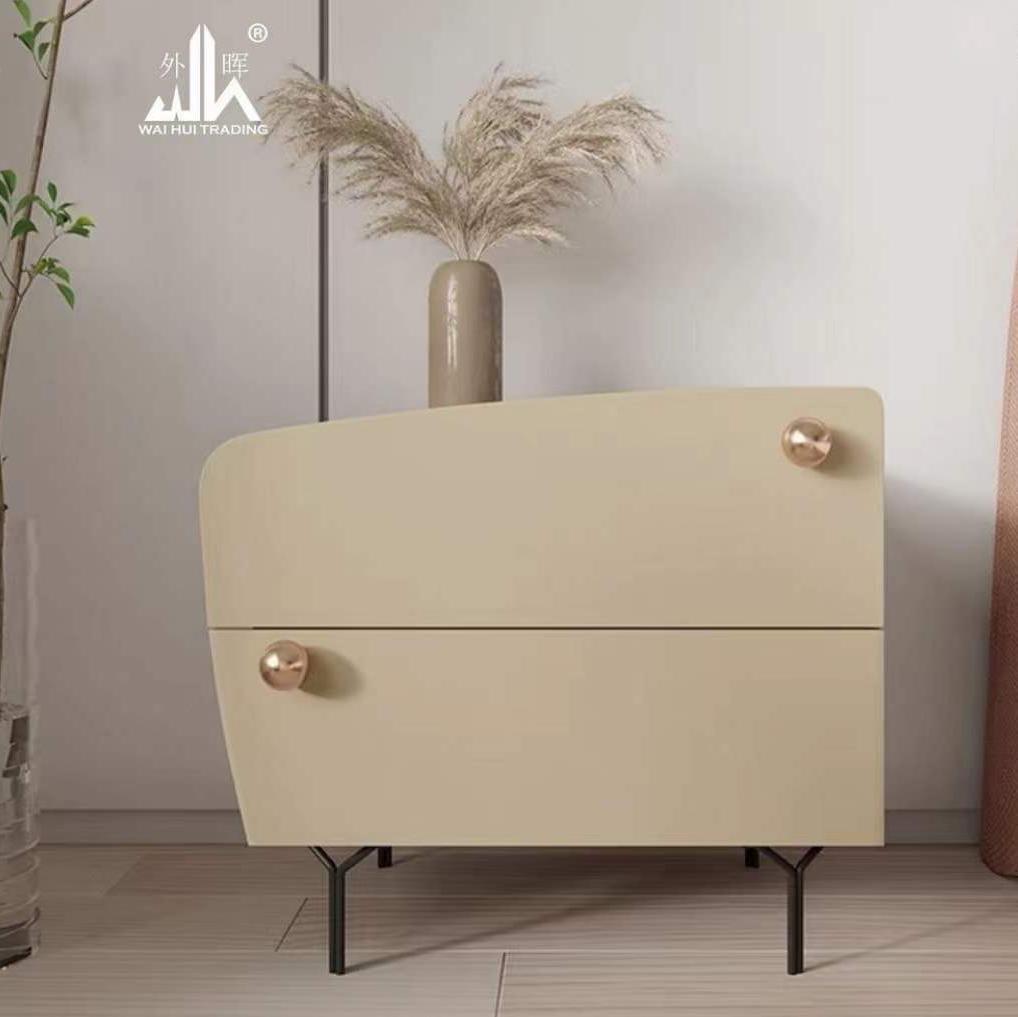 Modern simple bedside table Nordic style bedside cabinet bedroom cabinet locker