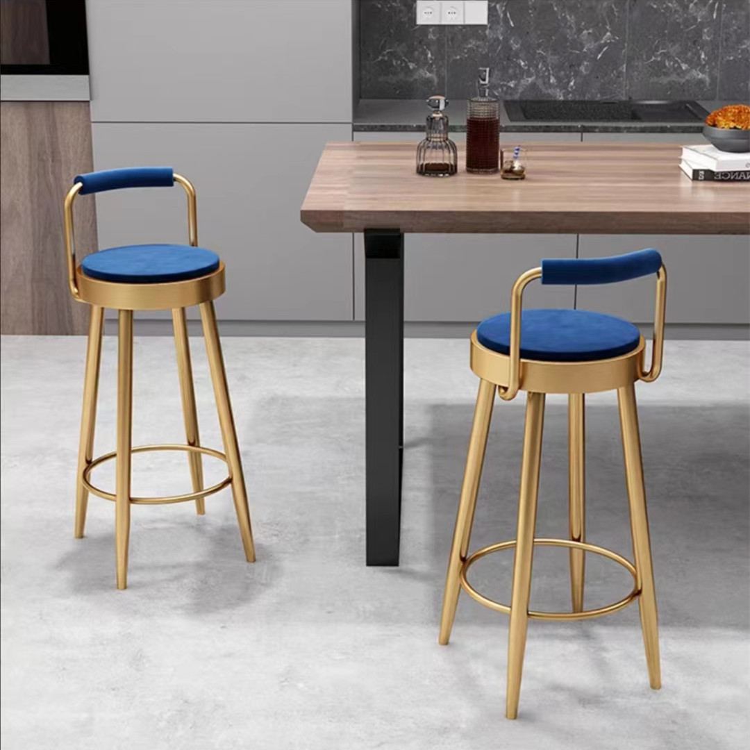 Nordic modern simple light luxury bar chair