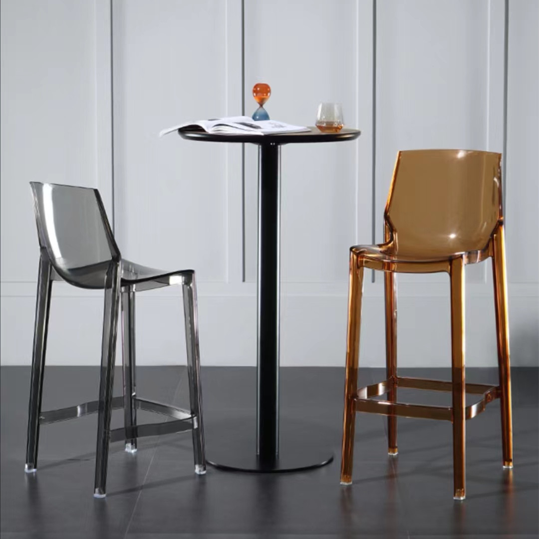 Transparent acrylic bar chair