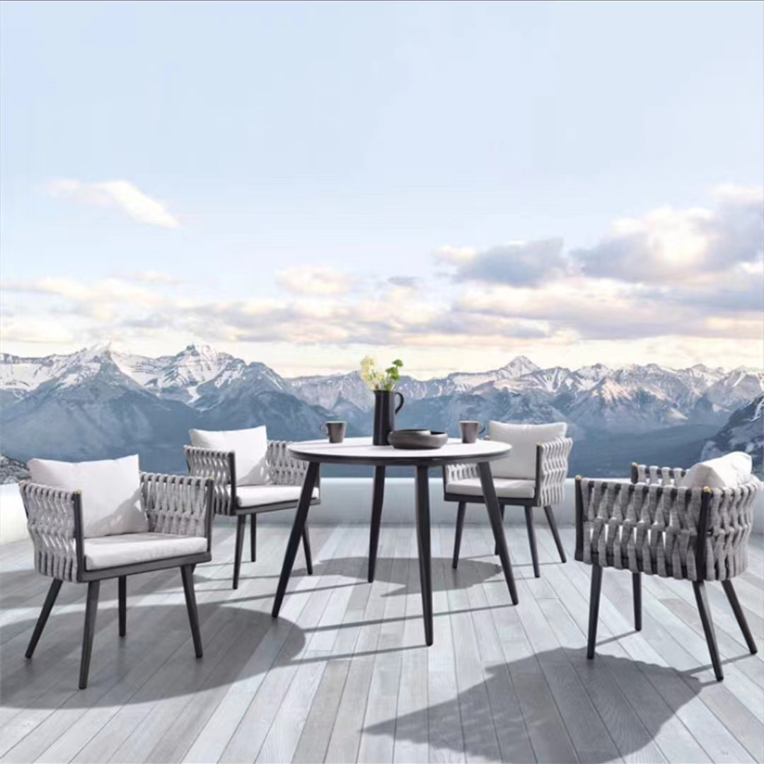Nordic outdoor dining table