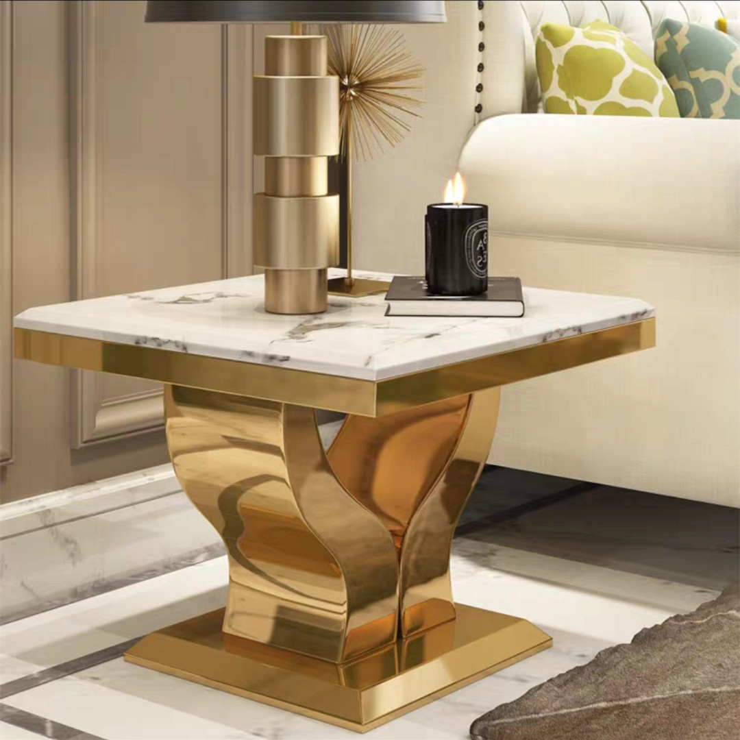 Luxury marble edge table
