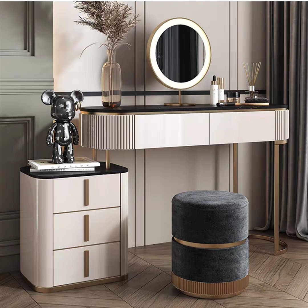 Luxury rock plate dresser