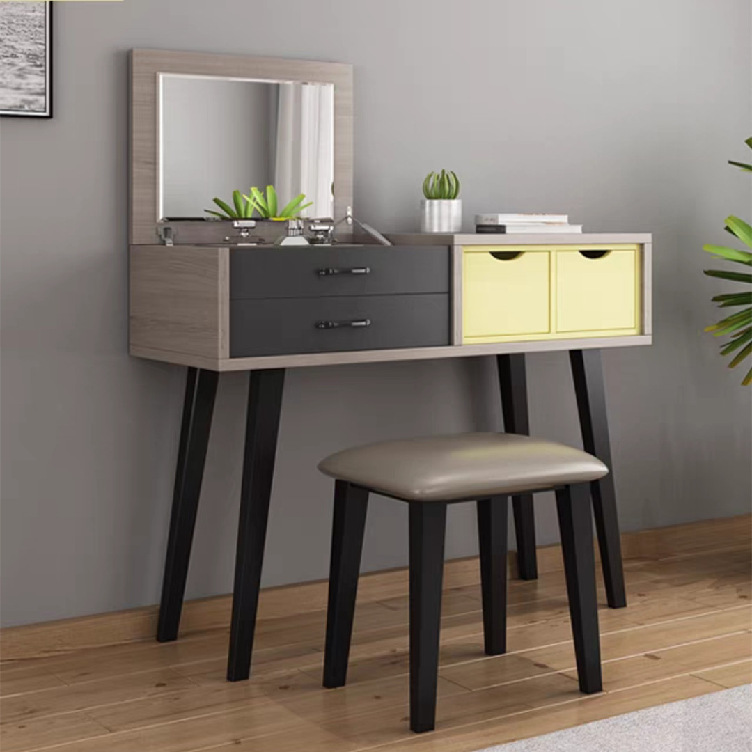 Nordic Simple Flap Dressing Table