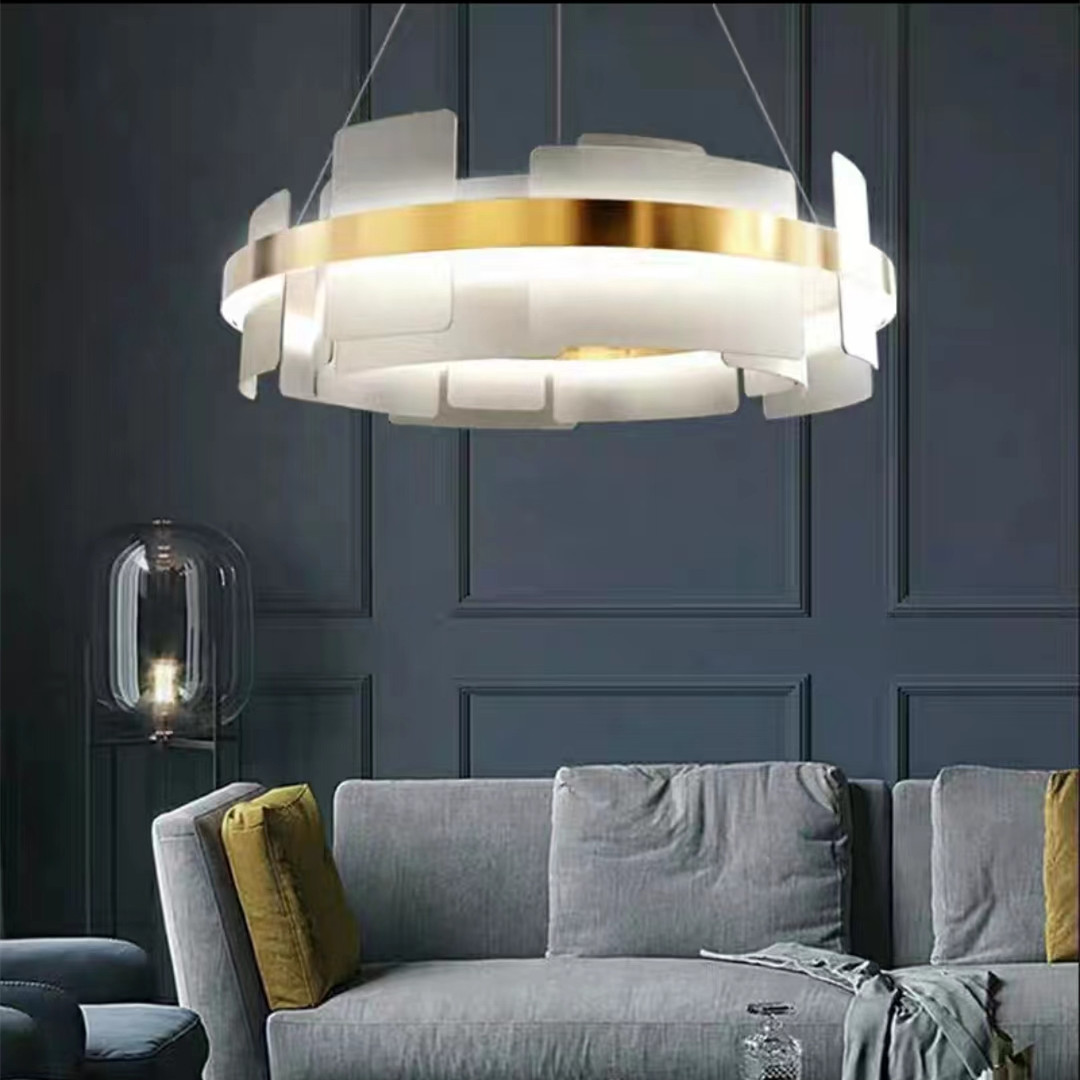 Postmodern minimalist and luxurious chandeliers