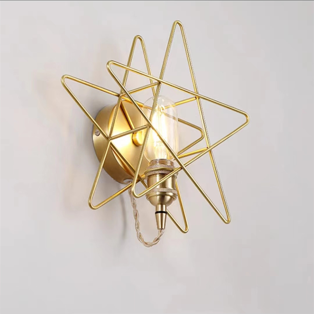 Nordic light luxury wall lamp
