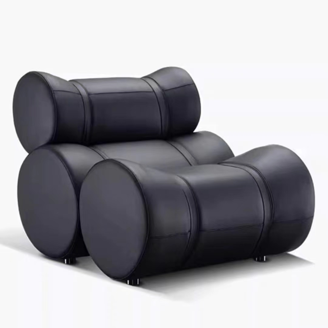 Italian minimalist single person leisure chair