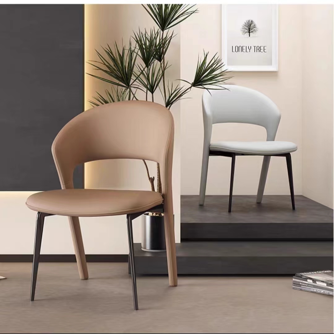 Light luxury modern dining chairs