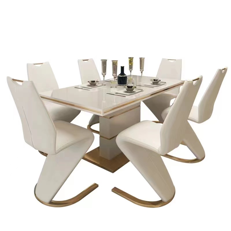 Nordic modern creative and fashionable dining table